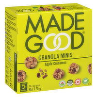 Made Good - Granola Minis Apple Cinnamon, 5 Each