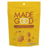 Made Good - Cheddar Star Puffed Crackers, 121 Gram