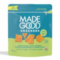 MADE GOOD - Salt & Vinegar Snackers, 142 Gram