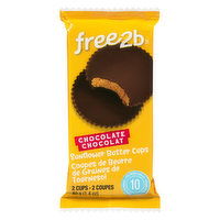 Free2b - Sunflower Butter Cups, Chocolate, 42 Gram