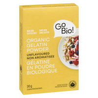 GoBio - Organic Gelatin Powder, 3 Each