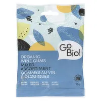 Go Bio - Wine Gums, 75 Gram