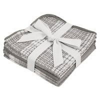 S&Co HOME - Dishcloth - Grey, 8 Each