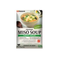 HANAMARUKI - Instant Miso Soup Naganegi, 1.93 Ounce