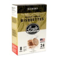 Bradley Smoker - Flavor Bisquettes - Hickory, 24 Each