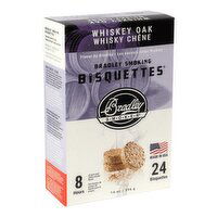 Bradley Smoker - Flavor Bisquettes - Whiskey Oak, 24 Each