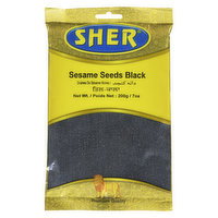 Sher - Sesame Seeds Black, 200 Gram