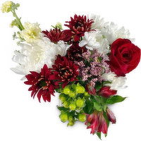 Snow White - Floral Bouquet Arrangement, 1 Each