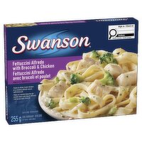 Swanson - Fettuccini Alfredo with Broccoli & Chicken, 255 Gram