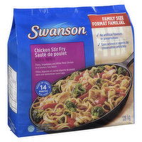 Swanson - Skillet Meals Family Size Chicken Stir Fry, 1.19 Kilogram