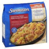 Swanson - Sweet & Sour Chicken Family Size Frozen Meal, 1.19 Kilogram