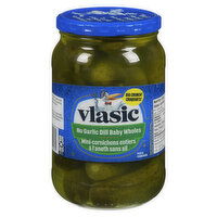 Vlasic - Pickles, No Garlic Baby Kosher Dill, 1 Litre