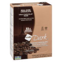 Nugo - Dark Mocha Chocolate Bar, 12 Each