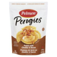 PELMEN - Potato Chdr & Bacon Perogies NS, 500 Gram