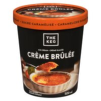 The Keg - Creme Brulee Ice Cream, 500 Millilitre