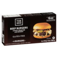 The Keg - Beef Burgers, 680 Gram