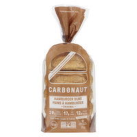 Carbonaut - Buns Hamburger, 5 Each