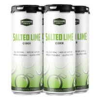Woodward Cider Co - Salted Lime, 4 Each