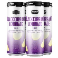 Woodward Cider Co - Black Currant Lemonade, 4 Each