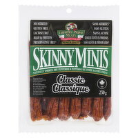 Country Prime Meats - Skinny Minis Naturally Smoked, Dry Pepperoni Classic, 250 Gram