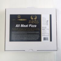 TOP FREEZER - Large Size All Meat Pizza, 1115 Gram