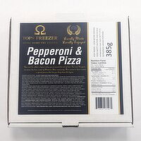 TOP FREEZER - Personal Pepperoni Bacon Pizza, 385 Gram