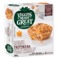 VEGGIES MADE GREAT - Loaded Potato Frittatas, 340 Gram