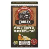 KODIAK CAKES - Maple Brown Sugar Oatmeal, 300 Gram