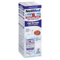 NeilMed - Nasa Mist Saline Spray Full Stream, 177 Millilitre
