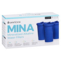 Santevia - Mina Alkaline Pitcher Filter Replacement, 3 Each