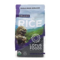 Lotus Foods - Rice Forbidden Organic, 426 Gram