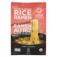 Lotus Foods - Rice Ramen Millet & Brown Organic, 283 Gram