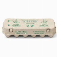 Broadview Poultry - Free Range Brown Large Eggs, 12 Each