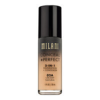 MILANI - Conceal + Perfect 2-In-1 Foundation and Concealer - Creamy Natural, 30 Millilitre