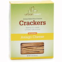 Urban Oven - Crackers Asiago Cheese, 212 Gram