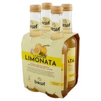 Lurisa - Limonata Italian Soda, 4 Each