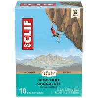 Clif - Cool Mint Chocolate Bar, 10 Each