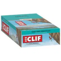 Clif - Plant-Based Energy Bars - Ice Cool Mint Chocoalte, 12 Each