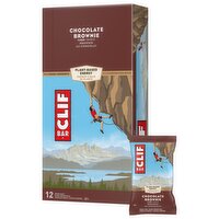 Clif - Plant-Based Energy Bars - Chocolate Brownie