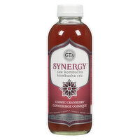 GT's - Synergy Raw Kombucha Cosmic Cranberry, 480 Millilitre