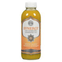 GT's - Synergy Raw Kombucha Mystic Mango, 480 Millilitre