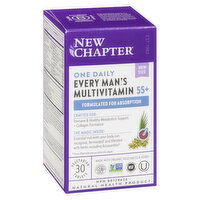 New Chapter - Every Man's One Daily Multivitamin 55+, 30 Each