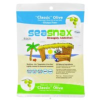 Seasnax - Seasnx Org Seaweed Classic Olive, 15 Gram