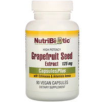 Nutribiotic - Grapefruit Seed Extract Capsules Plus, 90 Each