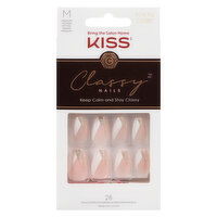 Kiss - Classy Nails - Medium 28 nails, 1 Each