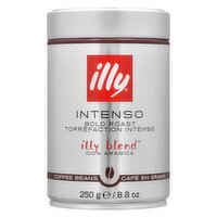 illy - Intenso Coffee Beans Bold Roast, 250 Gram