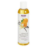 Now - NOW VANILLA CITRUS MASSAGE OIL, 237 Millilitre