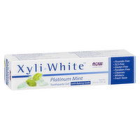 Now - Xyliwhite Toothpaste Gel Platinum Mint, 181 Gram