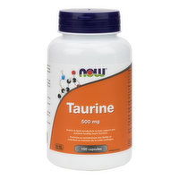 Now - Taurine 500 mg, 100 Each