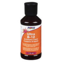 Now - Ultra B-12 B-Complex Liquid, 118 Millilitre